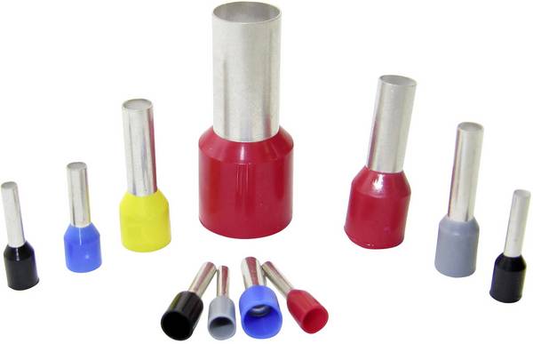 WKK CE 350018D Adereindhulzen 35 mm² Deels geïsoleerd Rood 50 stuk(s)