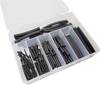 Hongshang Sort. S-127 Krimpkous assortiment Zwart Krimpverhouding:2:1 127 onderdelen