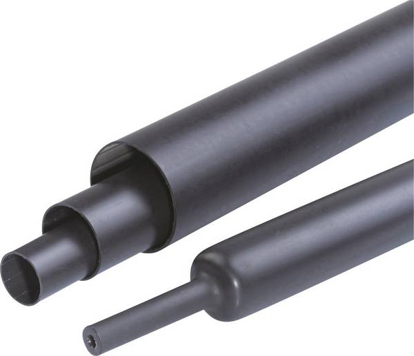 Hongshang ART002118 Krimpkous zonder lijm Zwart 13 mm 4 mm Krimpverhouding:3:1 1.22 m