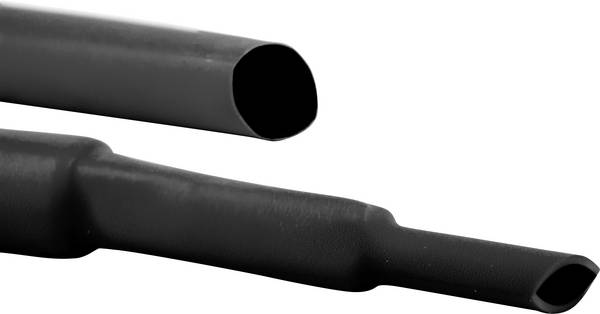 Hongshang ART002309 Krimpkous zonder lijm Zwart 24 mm 8 mm Krimpverhouding:3:1 per meter