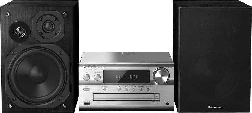 Panasonic SC-PMX94 Stereoset AUX, Bluetooth, DAB+, CD, FM High-resolution  audio 2 x 60 W Zilver kopen ? Conrad Electronic