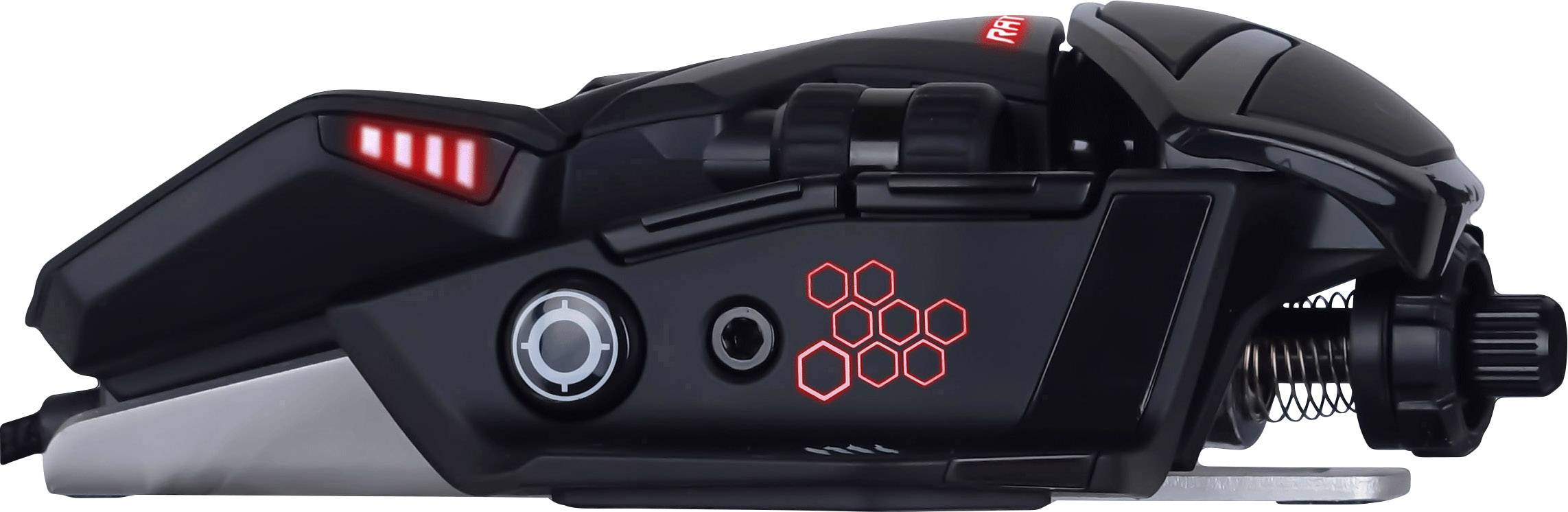 MadCatz R.A.T. 6+ Ergonomische gaming-muis USB Optisch Zwart 11 Toetsen 12000 dpi Verlicht, Ergonomisch, Gewichtsreducti-2