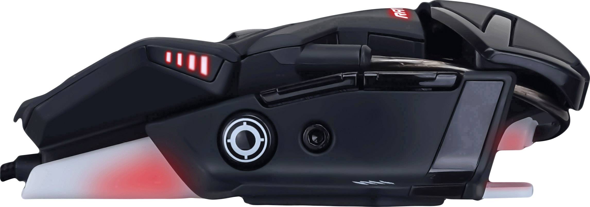 Mad Catz RAT 4+ Gamingmuis voor rechtshandigen, USB Type-A, optisch, 7200 DPI-1