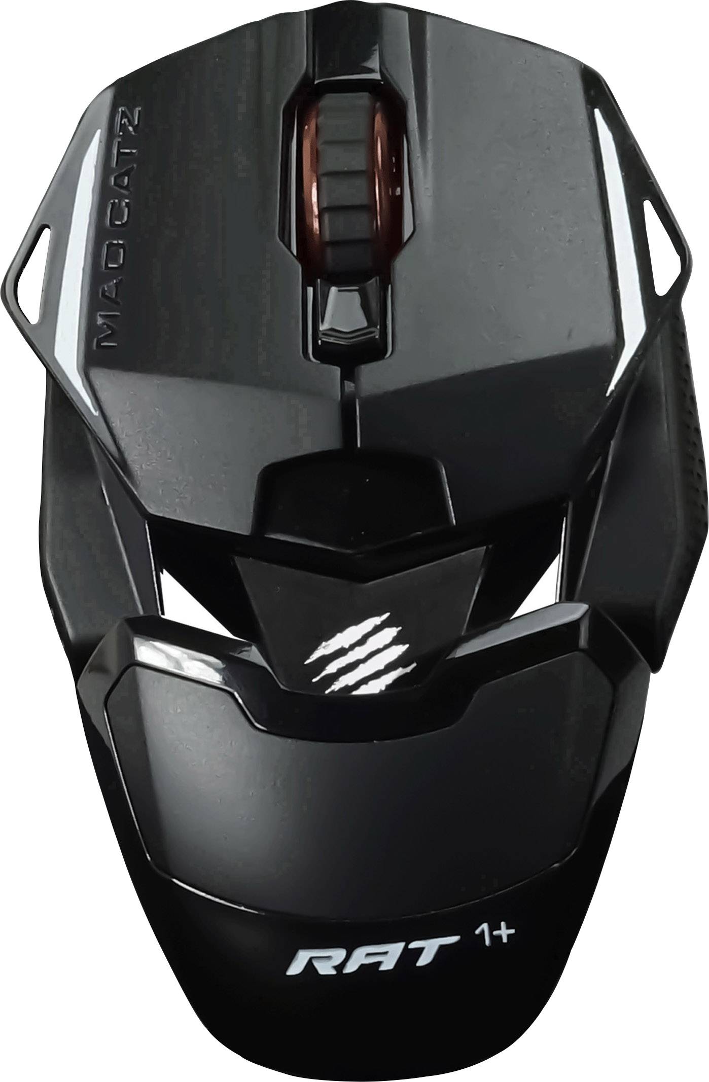 Mad Catz RAT 1+ Gamingmuis voor rechtshandigen, USB Type-A, optisch, 2000 DPI-0