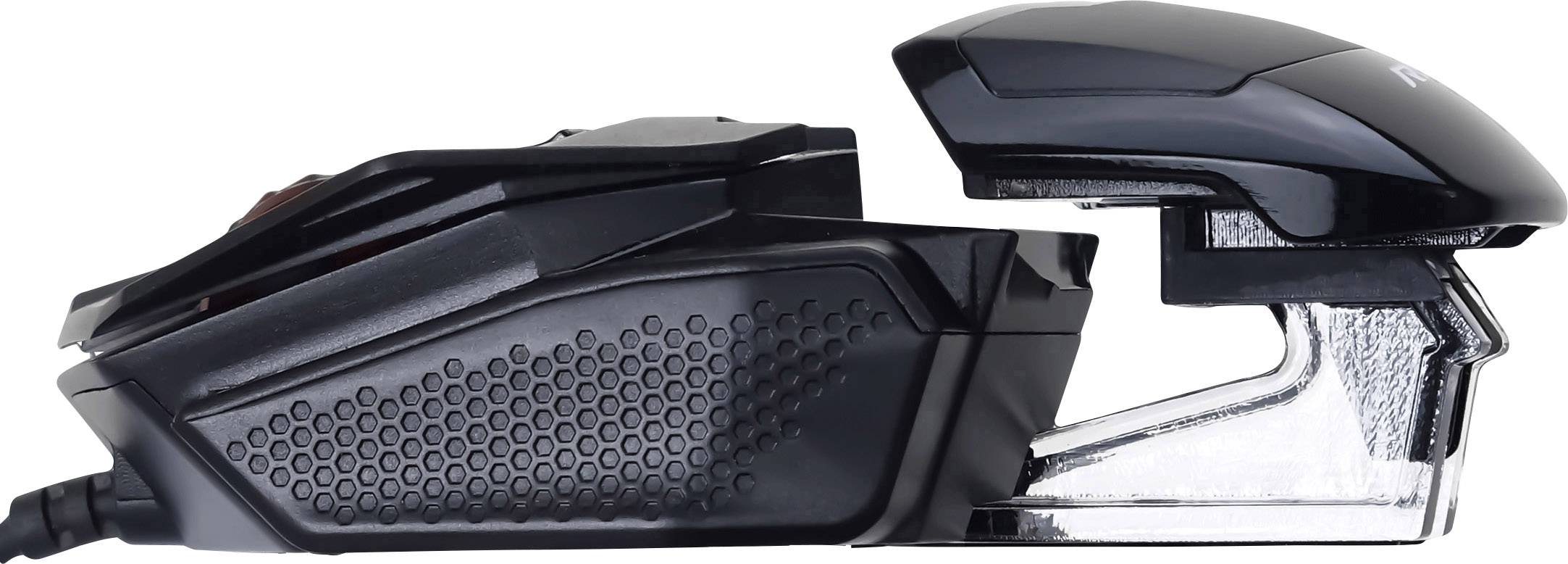 Mad Catz RAT 1+ Gamingmuis voor rechtshandigen, USB Type-A, optisch, 2000 DPI-1