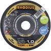 Rhodius XT10 206163 Doorslijpschijf recht 125 mm 1 stuk(s) RVS, Staal