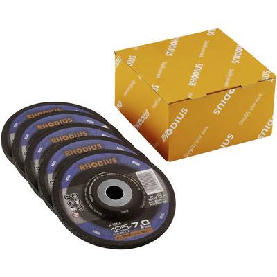 Rhodius 210750 KSM Afbraamschijf gebogen Diameter 125 mm Boordiameter 22.23 mm Staal 1 stuk(s)