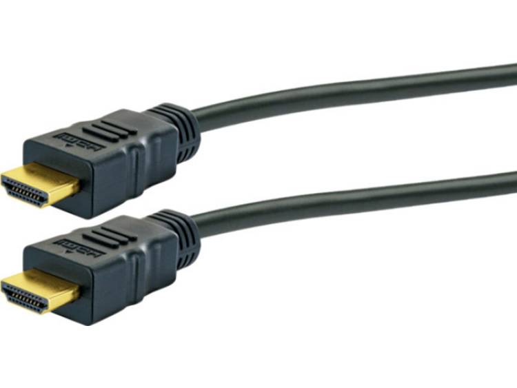 Schwaiger HDMI Aansluitkabel [1x HDMI-stekker 1x HDMI-stekker] 1.5 m Zwart