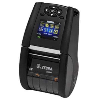 Zebra ZQ610 Kassabonprinter Thermisch 203 x 203 dpi Zwart USB, Bluetooth, Werkt op een accu
