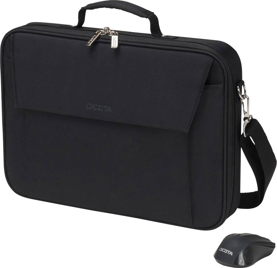 Dicota Laptoptas Multi Wireless Mouse Kit Geschikt voor max. (laptop): 39,6 cm (15,6") Zwart