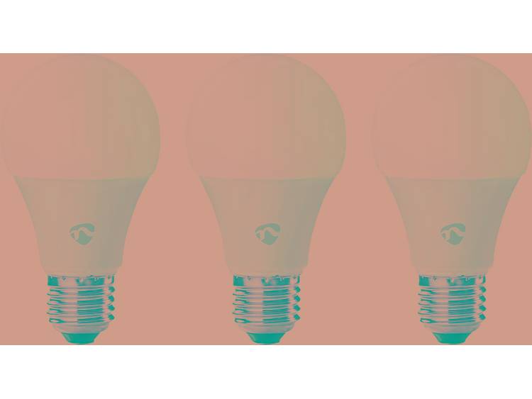 Slimme Wi-Fi-LED-Lampen | Warm- tot Koud-Wit | E27 | 3-Pack
