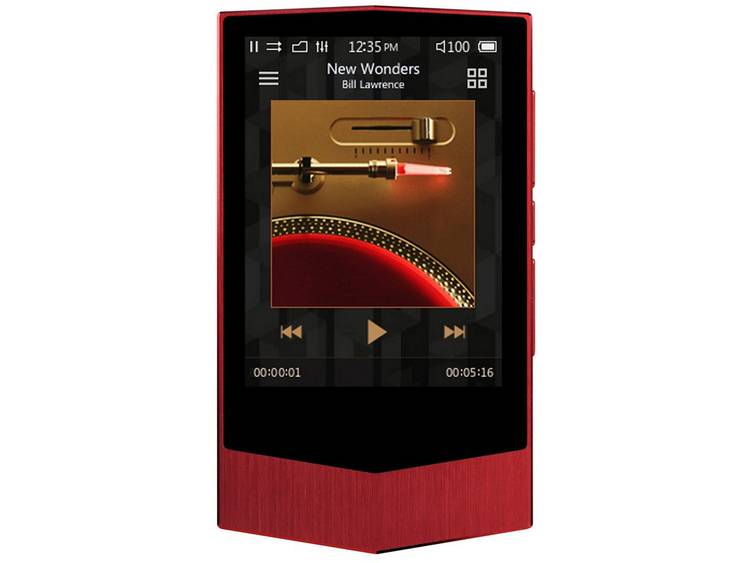 Cowon Plenue V MP3-speler 64 GB Rood