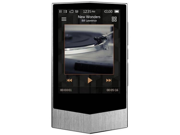 Cowon Plenue V MP3-speler 64 GB Zilver