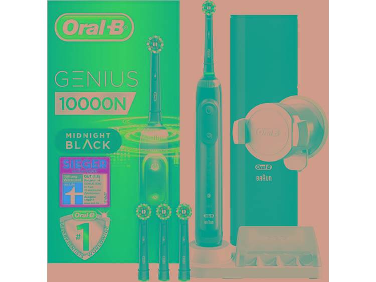 Oral-B Genius 10000N Midnight Black Elektrische tandenborstel