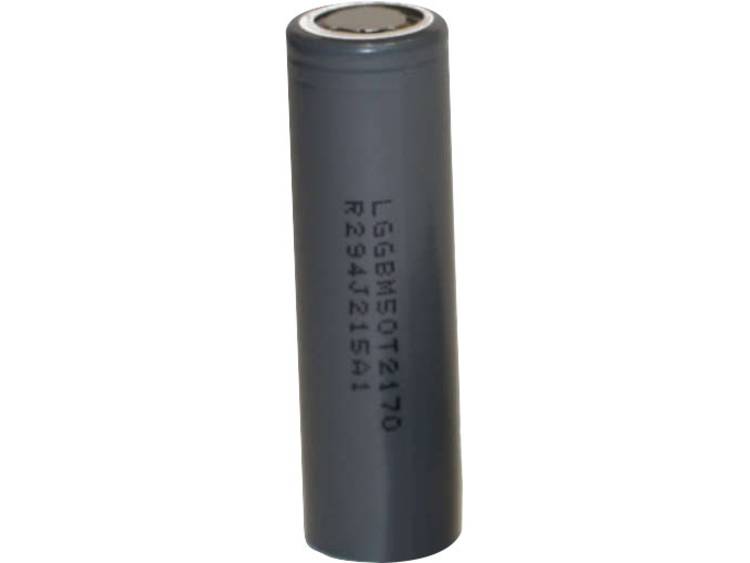 LG Chem INR21700-50T Speciale oplaadbare batterij Flat-top Li-ion 3.6 V 5000 mAh