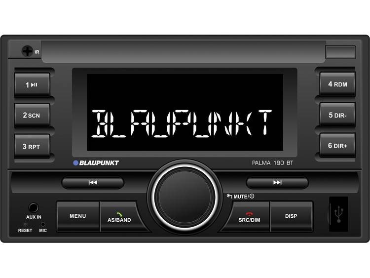 Blaupunkt PALMA 190 BT Autoradio dubbel DIN Bluetooth handsfree