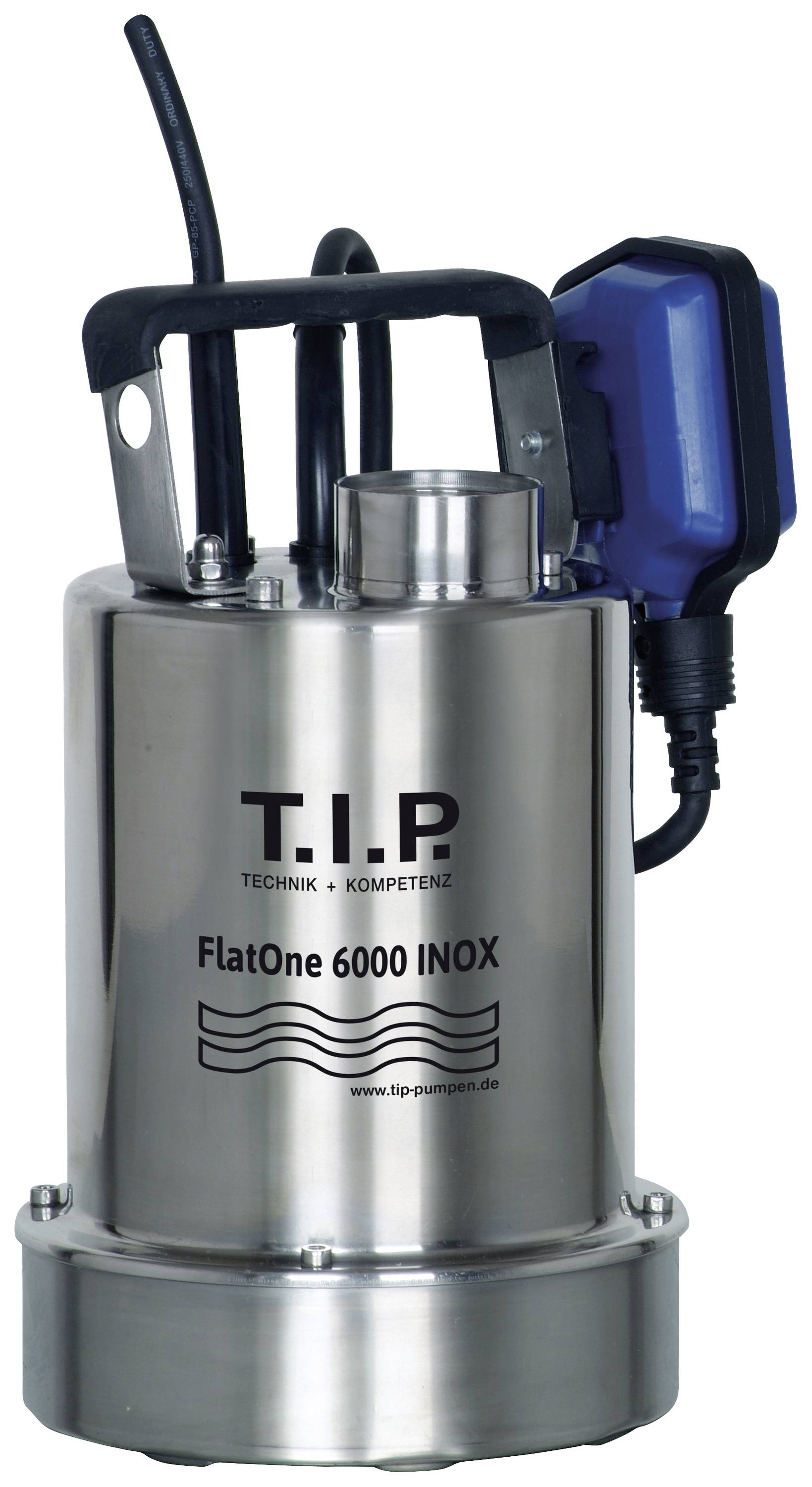 T.I.P. - Technische Industrie Produkte 30440 FlatOne 6000 INOX Zwembadpomp 6000 l/h 6 m-1