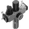 FESTO 185724 LFR-1/4-D-MIDI-KB-A Onhouderhoudsmodule Perslucht, Inerte gassen Operationele druk (max.) 12 bar
