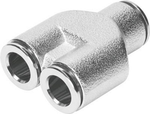 FESTO Y-connector 558804 NPQM-Y-Q8-Q6-P10    Buis-Ø: 6 mm   1 stuk(s)