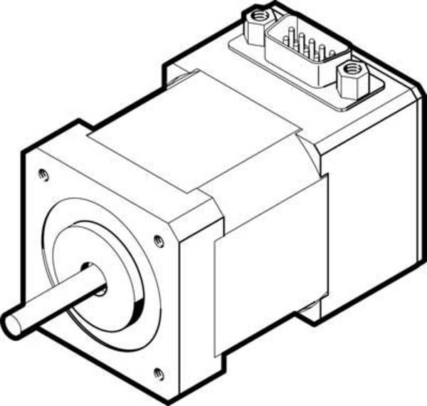 FESTO Stappenmotor 1370470 EMMS-ST-42-S-S-G2 0.5 Nm 1.8 A