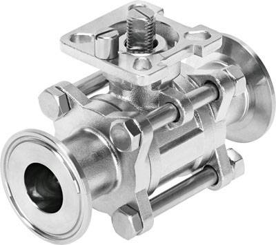 Een glanzend, mechanisch ventiel van metaal met meerdere schroeven en klemmen. Het heeft een ronde opening en is complex geconstrueerd.