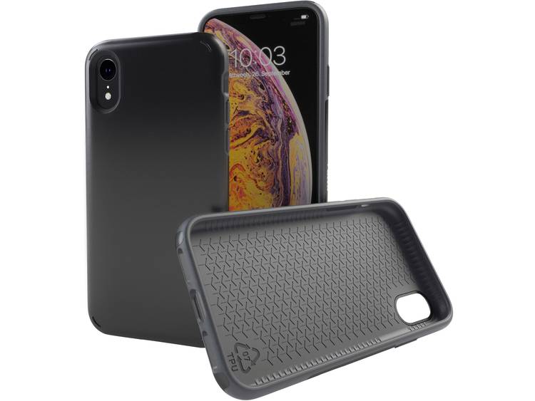 KMP Sporty Case iPhone Backcover Geschikt voor model (GSMs): Apple iPhone XR, Transparant