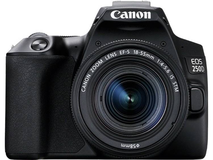Canon EOS 250D DSLR Zwart + 18-55 IS STM
