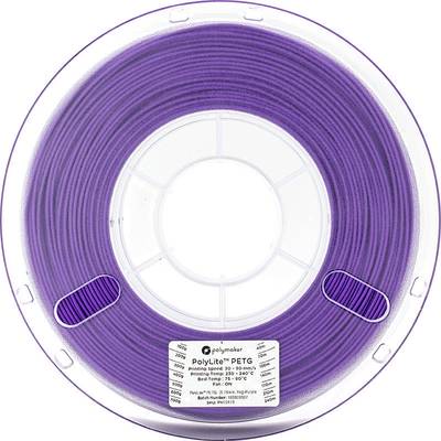 Polymaker 70174  Filament PETG  2.85 mm 1 kg Violet PolyLite 1 stuk(s)
