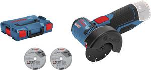 Conrad Bosch Professional Bosch Power Tools 06019F2003 Haakse accuslijper 76 mm 12 V aanbieding