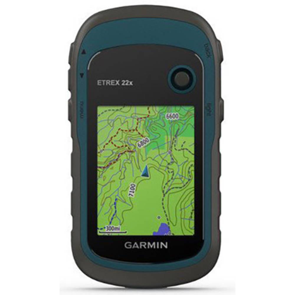 Image of Garmin eTrex 22x Navigatore per bicicletta Nave, Escursionismo, Bicicletta Europa GLONASS, GPS, protetto dagli spruzzi dacqua, incl. carte topografiche