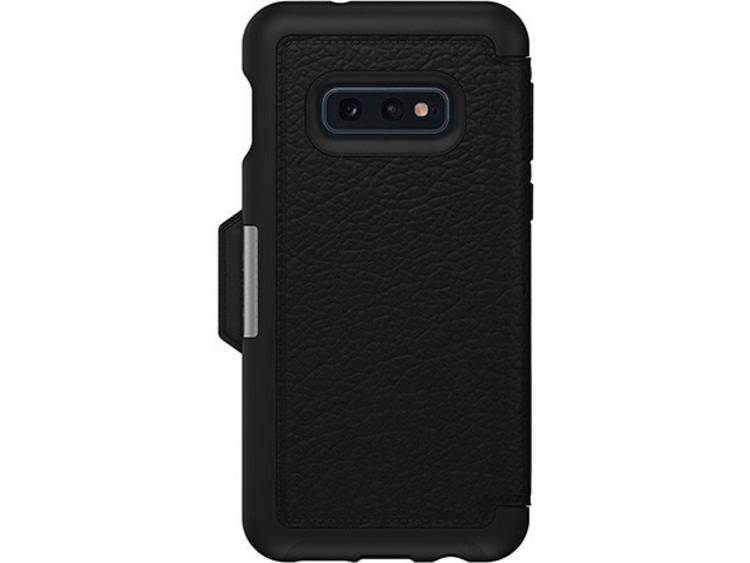 Zwarte Strada Book Case voor de Samsung Galaxy S10E