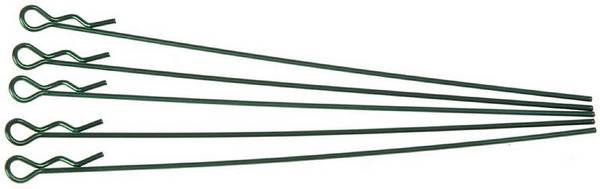 XCeed 1:10 Bodyklemmen Groen (metallic)  1 stuk(s)