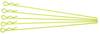 XCeed 1:10 Bodyklemmen Geel (fluorescerend) 1 stuk(s)