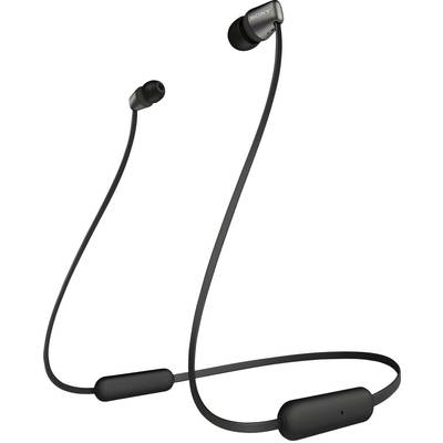 Sony WI-C310 In Ear oordopjes   Bluetooth  Zwart  Volumeregeling, Headset