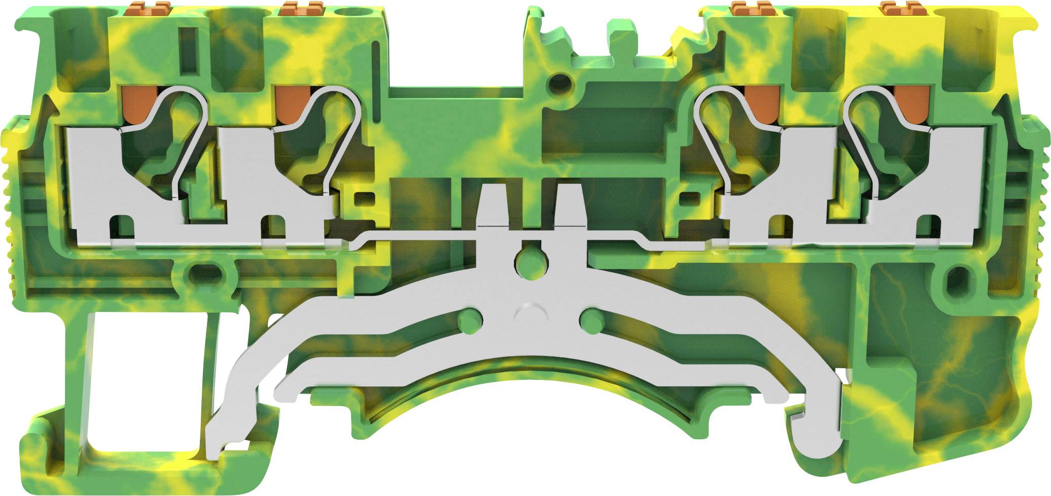 Degson DS1.5-QU-PE-01P-1C-00A(H) Aardingsklem Push-In-klem Groen, Geel 1 stuk(s)