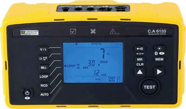 Chauvin Arnoux C.A 6133 Installatietester  VDE-norm 0100