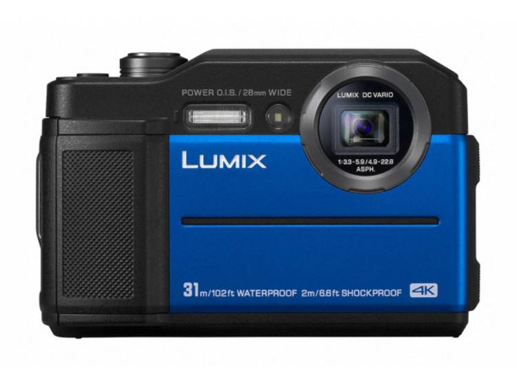 Panasonic Lumix DC-FT7 compact camera Blauw