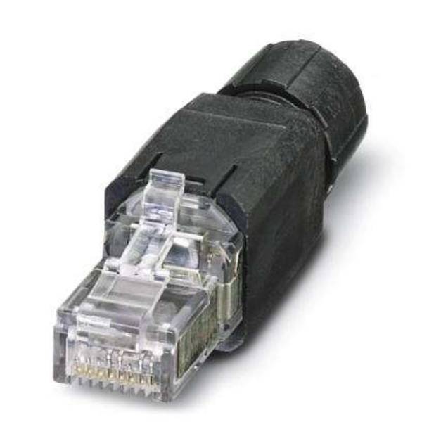 Phoenix Contact VS-08-RJ45-5-Q/IP20 BK RJ45-connector 1658008 Stekker, recht   Aantal polen (sensoren) 8 Zwart 1 stuk(s)