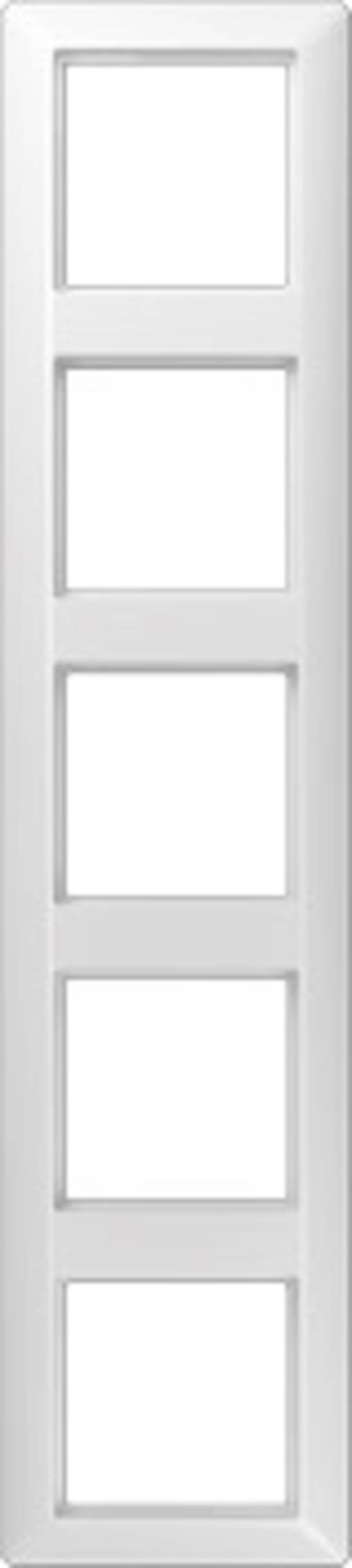 Jung AS585WW Frame Frame 5-voudig  Alpine-wit 1 stuk(s)