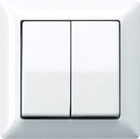 Jung AS590-5WW Knop Inzetstuk 1-voudig Alpine-wit 1 stuk(s)-0