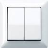 Jung AS590-5WW Knop Inzetstuk 1-voudig Alpine-wit 1 stuk(s)