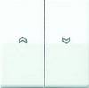Jung AS591-5PWW Knop Inzetstuk 1-voudig Alpine-wit 1 stuk(s)