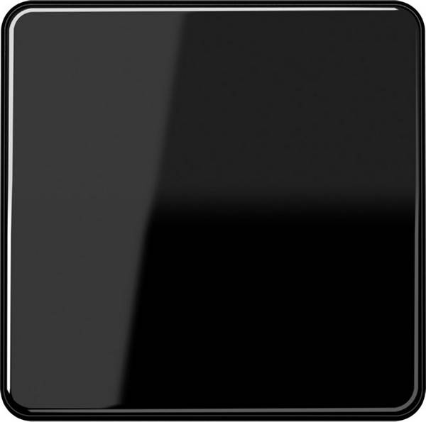 Jung CD590SW Wisselschakelaar, Knop Afdekking 1-voudig  Zwart 1 stuk(s)