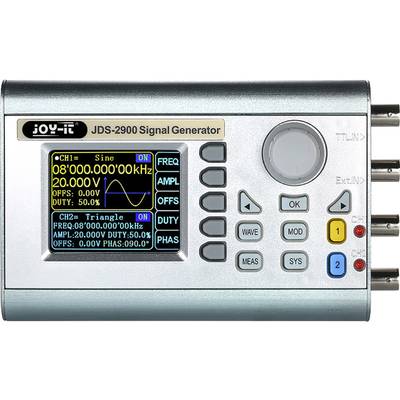 Joy-it JDS2915 Accu-functiegenerator, Functiegenerator  15 MHz - 0.01 µHz 2-kanaals 