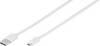 Vivanco 35816 USB-kabel USB 2.0 USB-A stekker, USB-micro-B stekker 1.00 m Wit