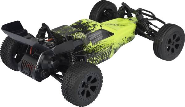  EXBONZAI Remote Control Car 1/12 Hobby RC Buggy 2.4Ghz 4WD RTR  Off-Road RC Drift Car for Adults High Speed Racing RC Cars with 2 Batteries  Aluminum Alloy Shock Tower, Kraze (Yellow