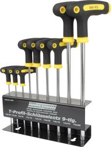 Conrad Brüder Mannesmann M18166 Sleutelset T-profiel 9-delig aanbieding