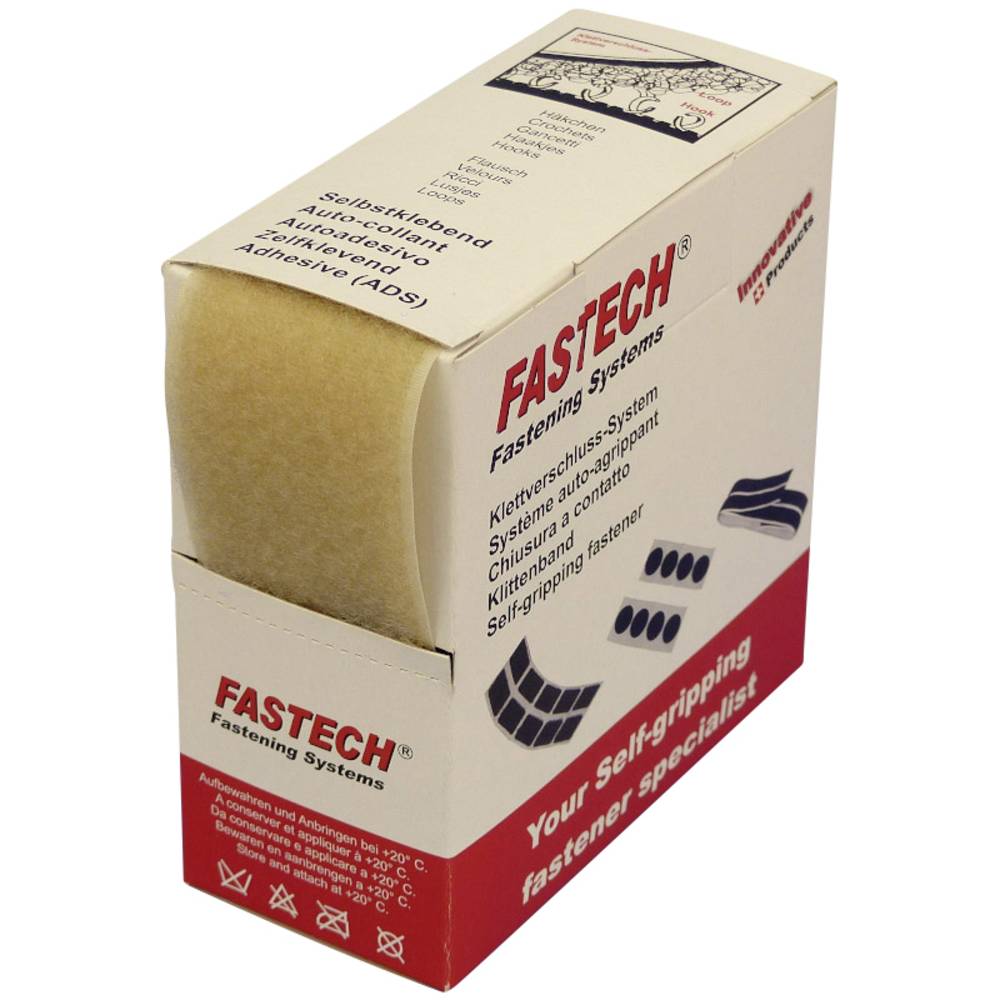 FASTECH® B50-STD-L-091805 Klittenband Om op te naaien Lusdeel (l x b) 5 m x 50 mm Huidkleuren 5 m