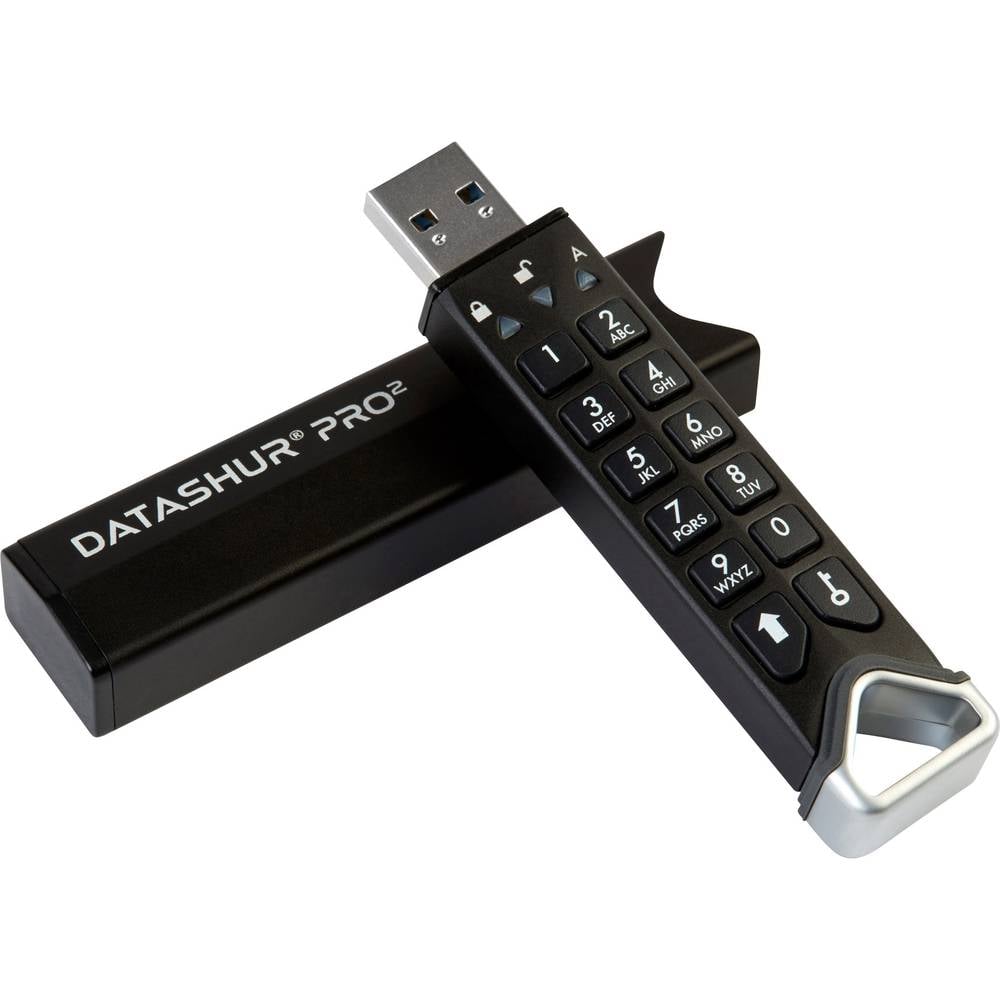 iStorage datAshur Pro2 USB-stick 32 GB USB 3.2 Gen 1 Zwart IS-FL-DP2-256-32