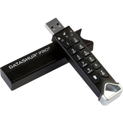 iStorage datAshur Pro2 USB-stick  512 GB Zwart IS-FL-DP2-256-512 USB 3.2 Gen 1
